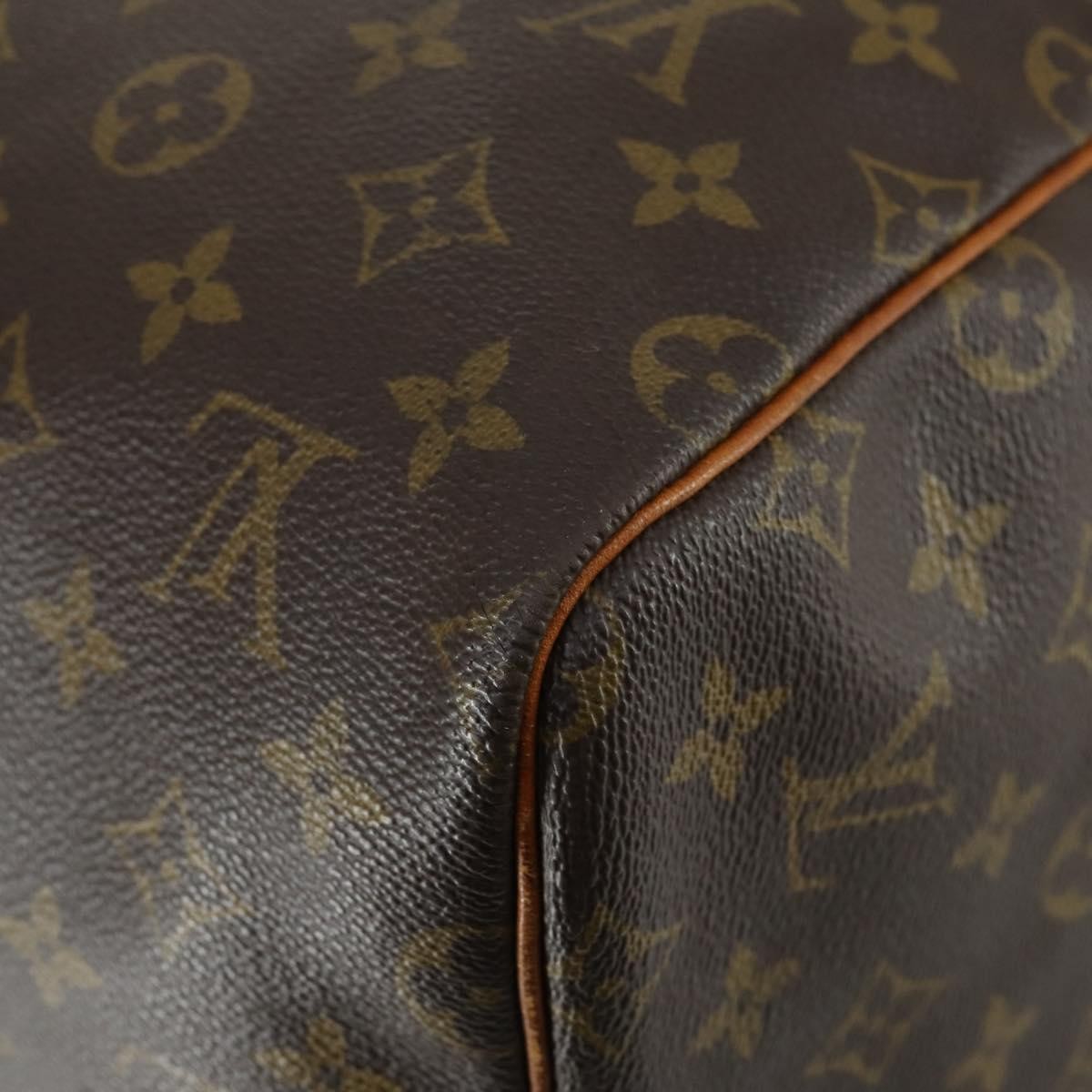 Louis Vuitton Keepall Bag Monogram Canvas Brown Canvas Travel Bag Bag (Pre-Owned)