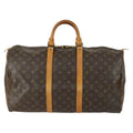 Louis Vuitton Keepall Bag Monogram Canvas Multicolour Canvas Travel Bag Bag (Pre-Owned)