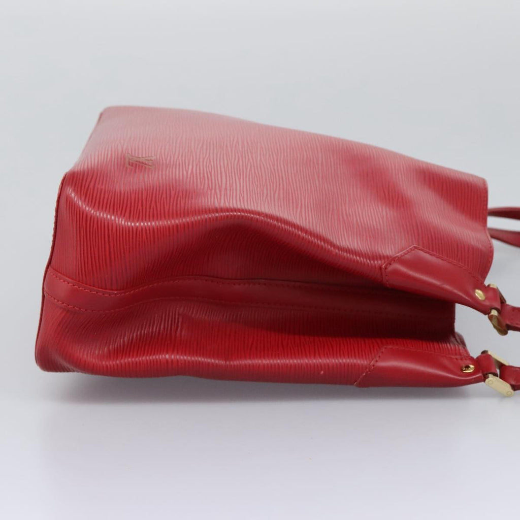 Louis Vuitton Mandara Handbag Epi Leather Red Leather Shoulder Bag Bag (Pre-Owned)