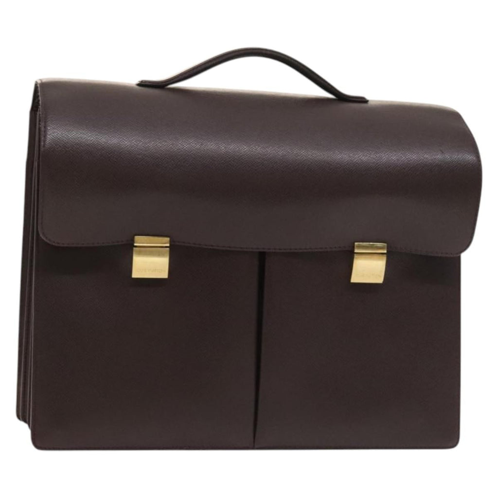 Louis Vuitton Rendez-Vous Shoulder Bag Monogram Metal Calfskin Brown Leather Bag (Pre-Owned)