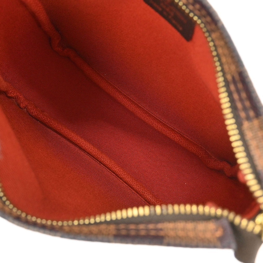 Louis Vuitton Trousse Make Up Bag Damier Canvas Brown Canvas Clutche & Pouche Bag (Pre-Owned)