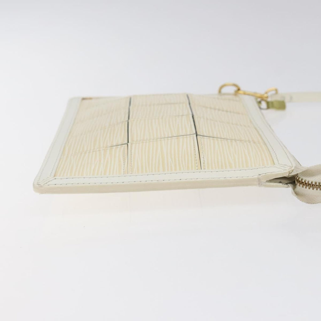 Louis Vuitton Delmonico Pochette Stretch Epi Leather Beige Leather Clutche & Pouche Bag (Pre-Owned)