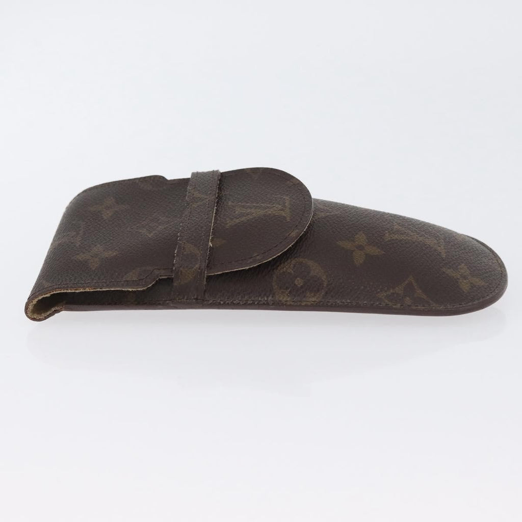 Louis Vuitton Etui À Lunette Canvas Brown Canvas Wallets Accessory (Pre-Owned)