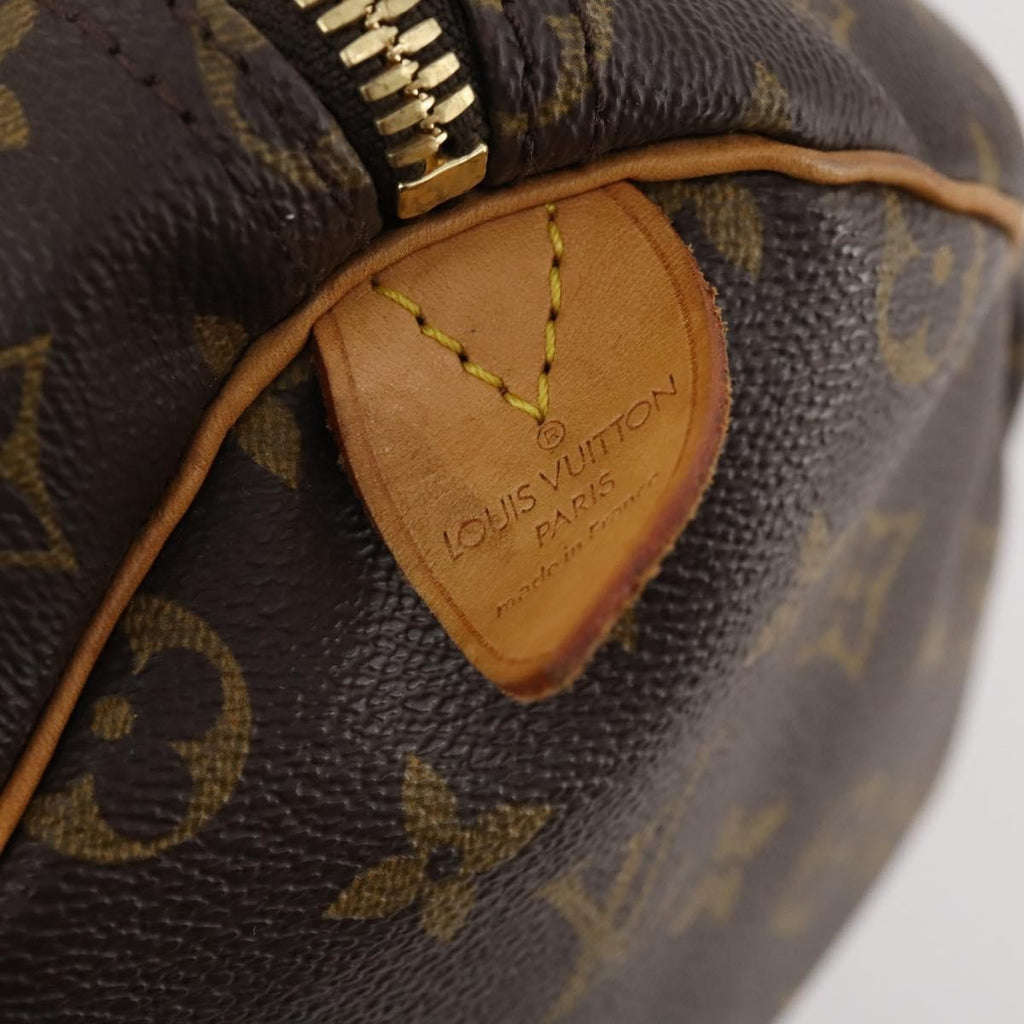Louis Vuitton Keepall Bag Monogram Canvas Brown Canvas Travel Bag Bag (Pre-Owned)