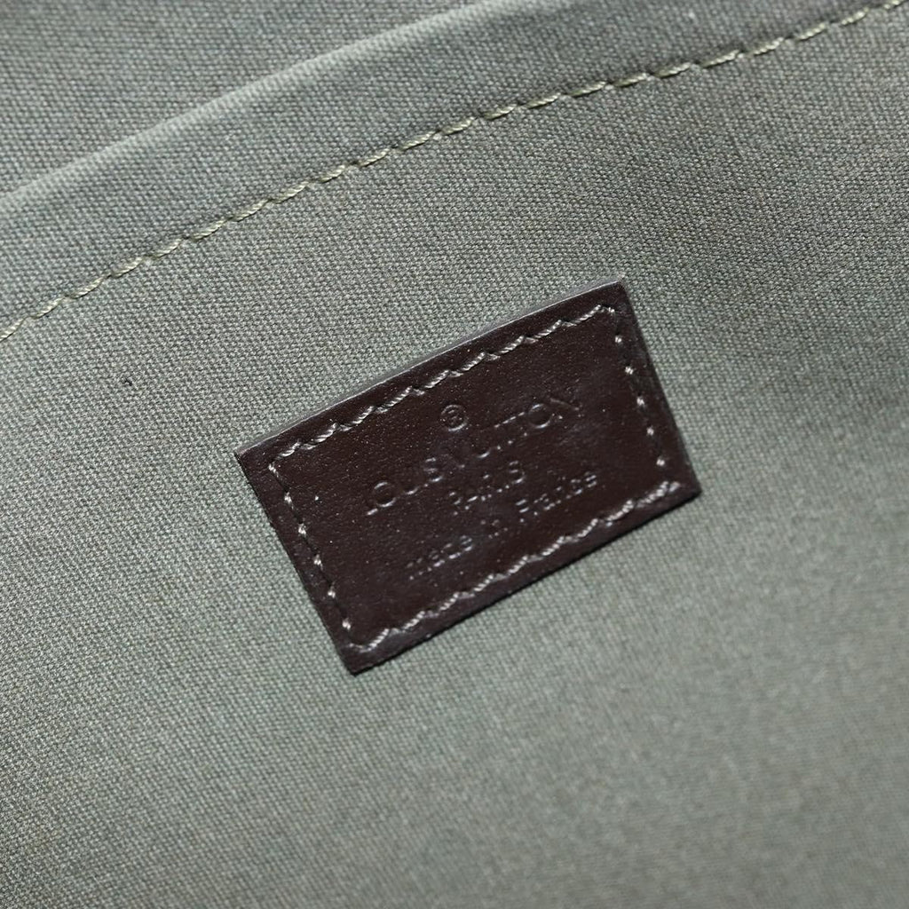 Louis Vuitton Marjorie Handbag Mini Lin Khaki Canvas Shoulder Bag Bag (Pre-Owned)