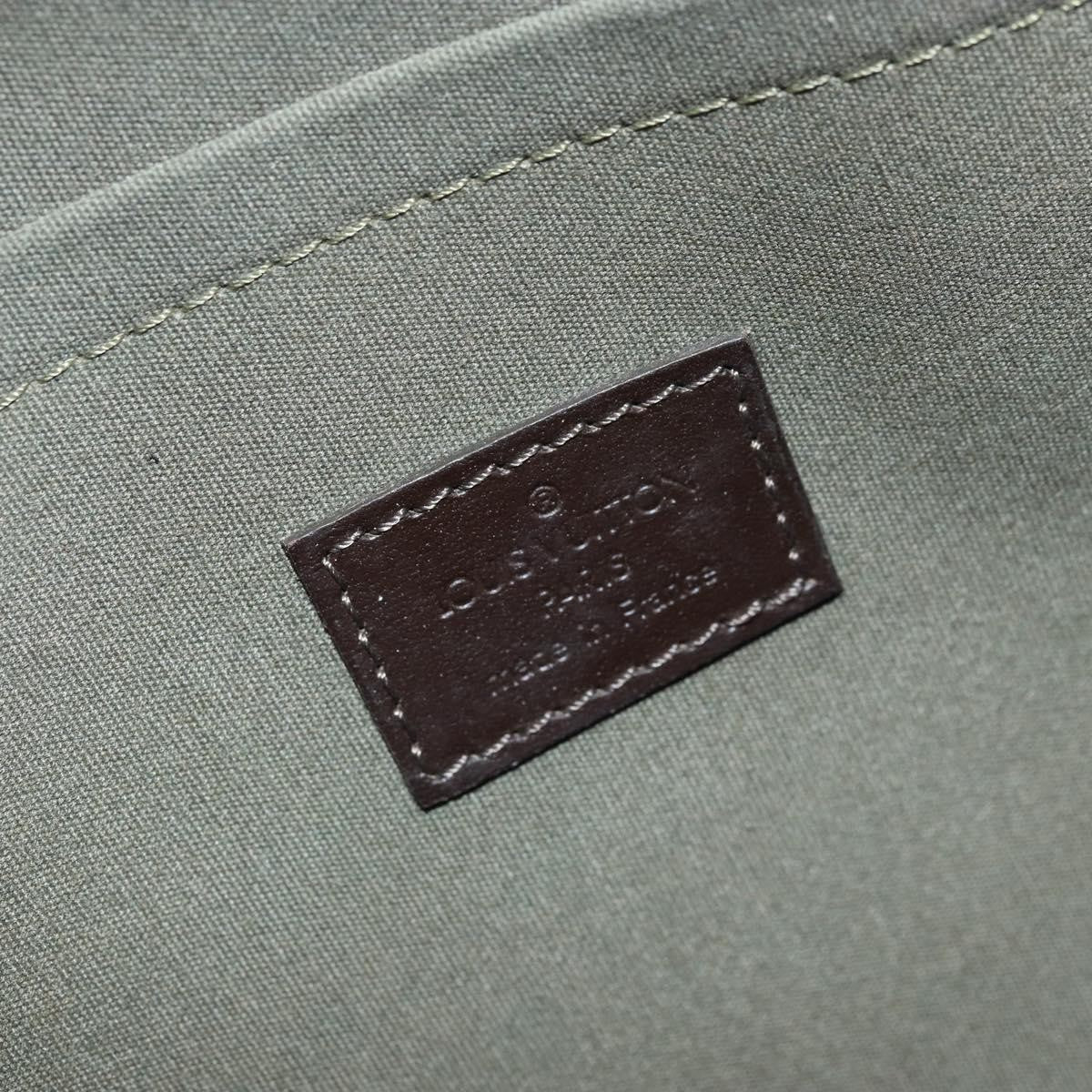 Louis Vuitton Marjorie Handbag Mini Lin Khaki Canvas Shoulder Bag Bag (Pre-Owned)