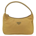 Prada Re-Edition 2000 Hobo Tessuto Beige Nylon Clutche & Pouche Bag (Pre-Owned)