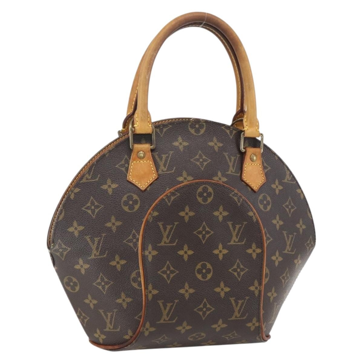 Louis Vuitton Ellipse Bag Monogram Canvas Brown Canvas Handbag (Pre-Owned)