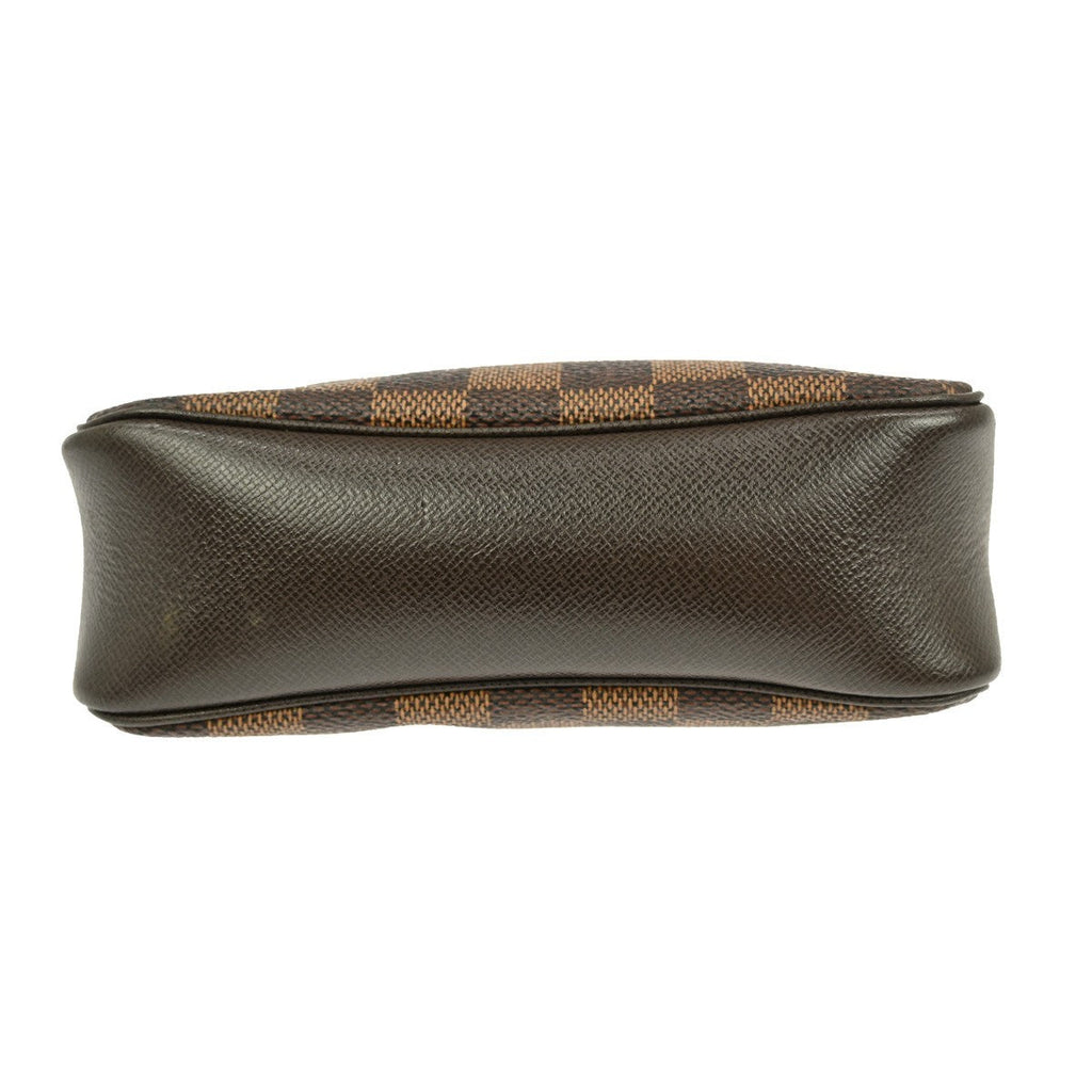 Louis Vuitton Trousse Make Up Bag Damier Canvas Brown Canvas Clutche & Pouche Bag (Pre-Owned)