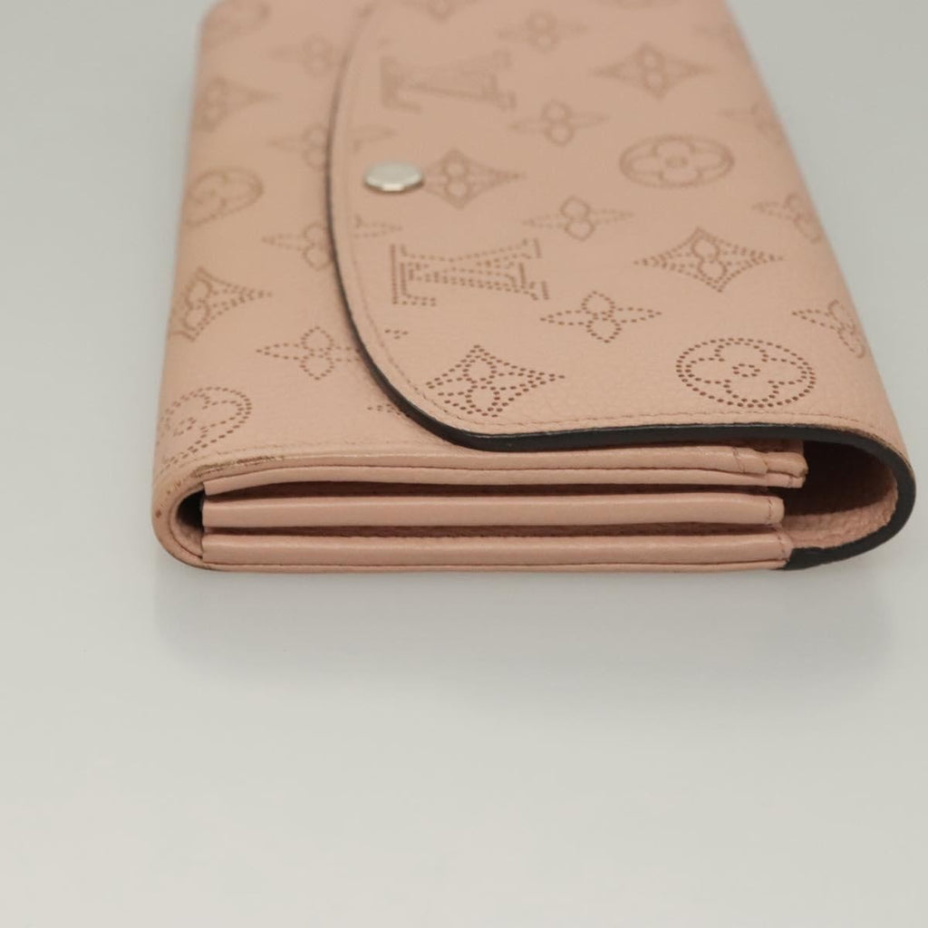Louis Vuitton Iris Wallet Mahina Leather Pink Leather Wallets Accessory (Pre-Owned)