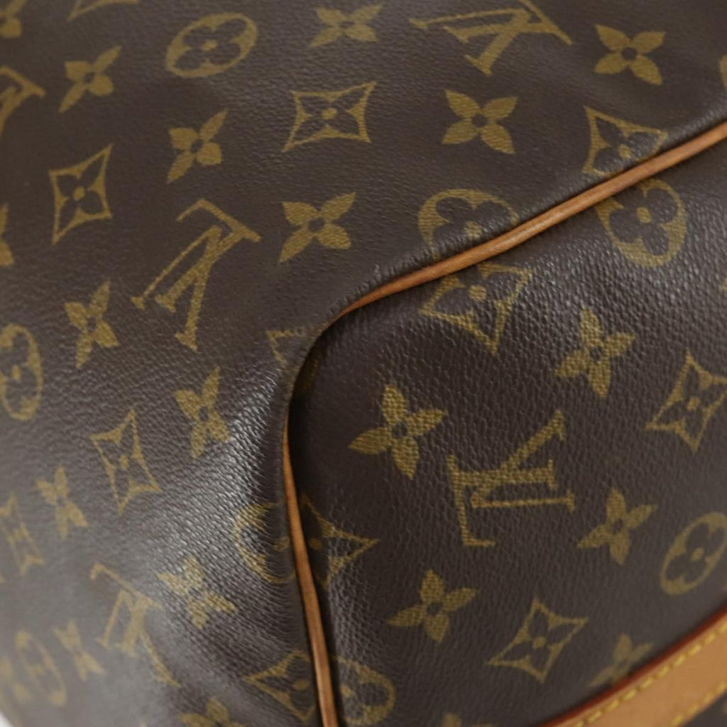 Louis Vuitton Keepall Bandouliere Bag Monogram Canvas Brown Canvas Travel Bag Bag (Pre-Owned)
