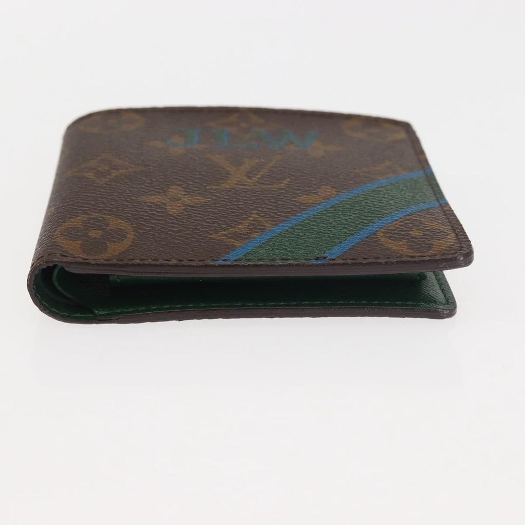 Louis Vuitton Marco Wallet Monogram Canvas Brown Canvas Wallets Accessory (Pre-Owned)