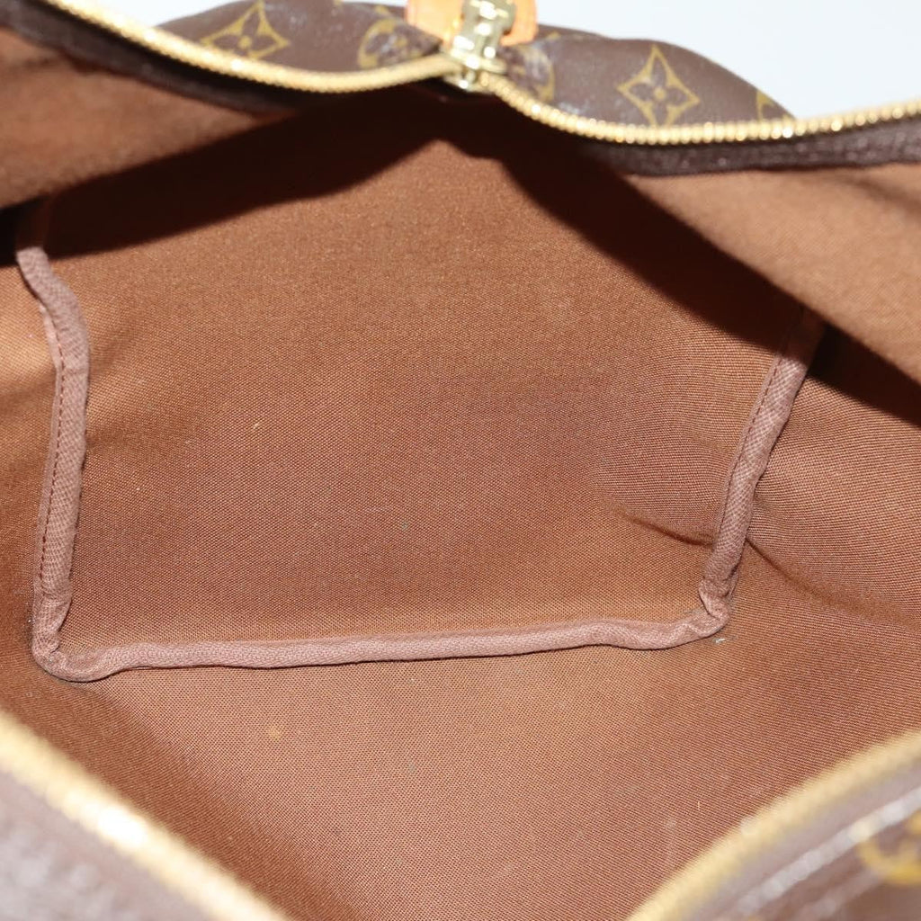 Louis Vuitton Keepall Bag Monogram Canvas Brown Canvas Travel Bag Bag (Pre-Owned)