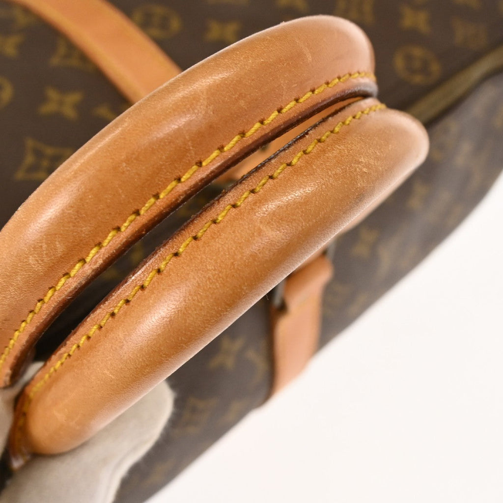 Louis Vuitton Keepall Bag Monogram Canvas Brown Canvas Travel Bag Bag (Pre-Owned)