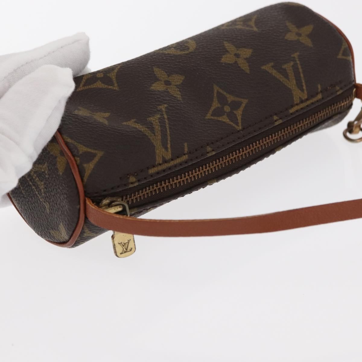 Louis Vuitton Papillon Pochette Monogram Canvas Brown Canvas Clutche & Pouche Bag (Pre-Owned)