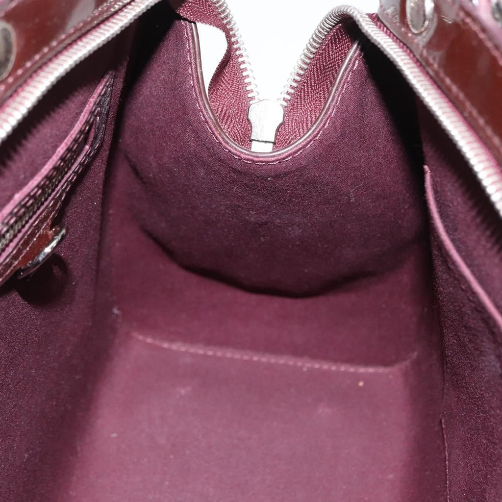 Louis Vuitton Brea Handbag Electric Epi Leather Purple Leather Handbag (Pre-Owned)