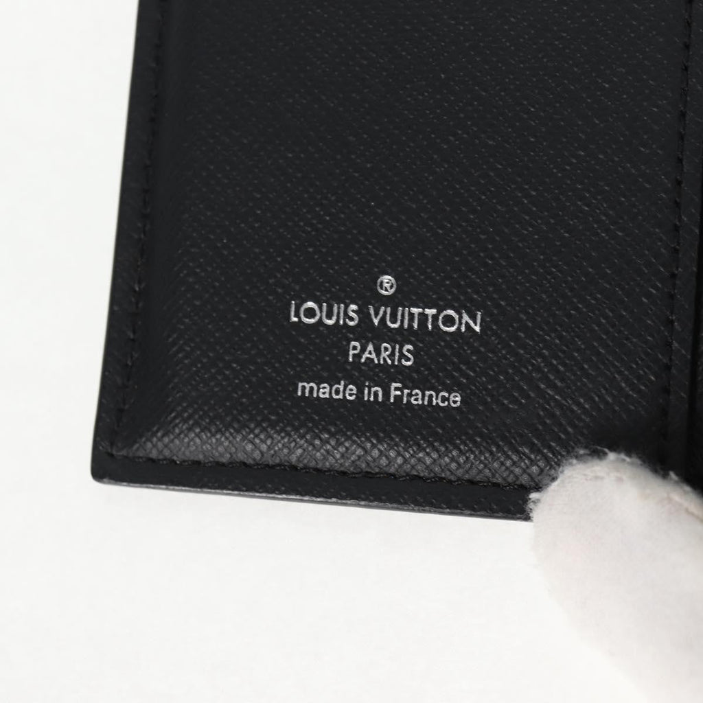 Louis Vuitton Cross Card Holder Limited Edition Monogram Pastel Noir Black Canvas Clutche & Pouche Bag (Pre-Owned)