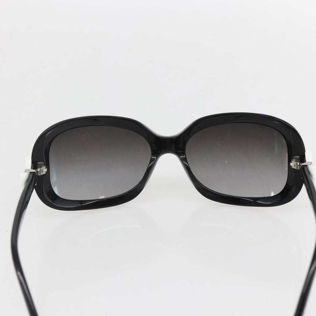 Chanel Logo Cc Sunglasses Plastic Black Plastic Sunglasse Accessory (Pre-Owned)