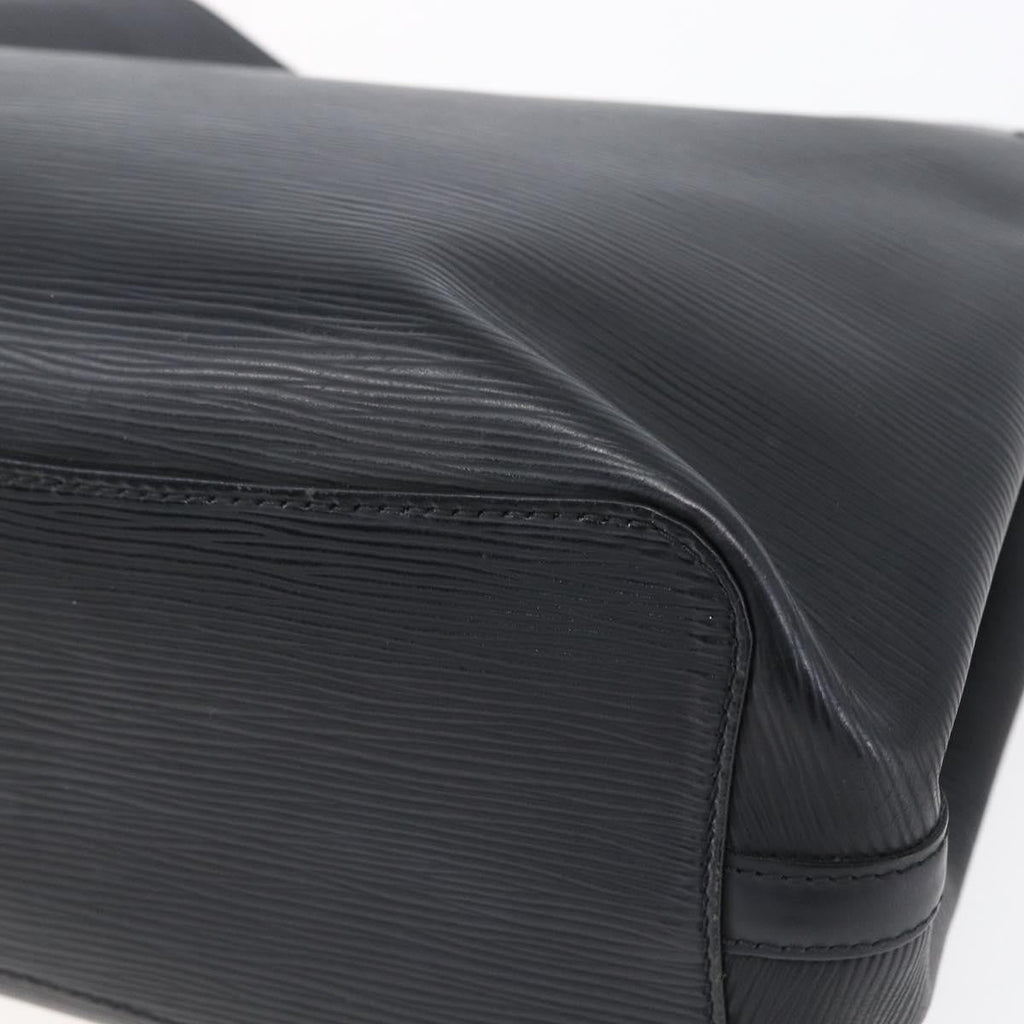 Louis Vuitton Mandara Handbag Epi Leather Black Leather Shoulder Bag Bag (Pre-Owned)