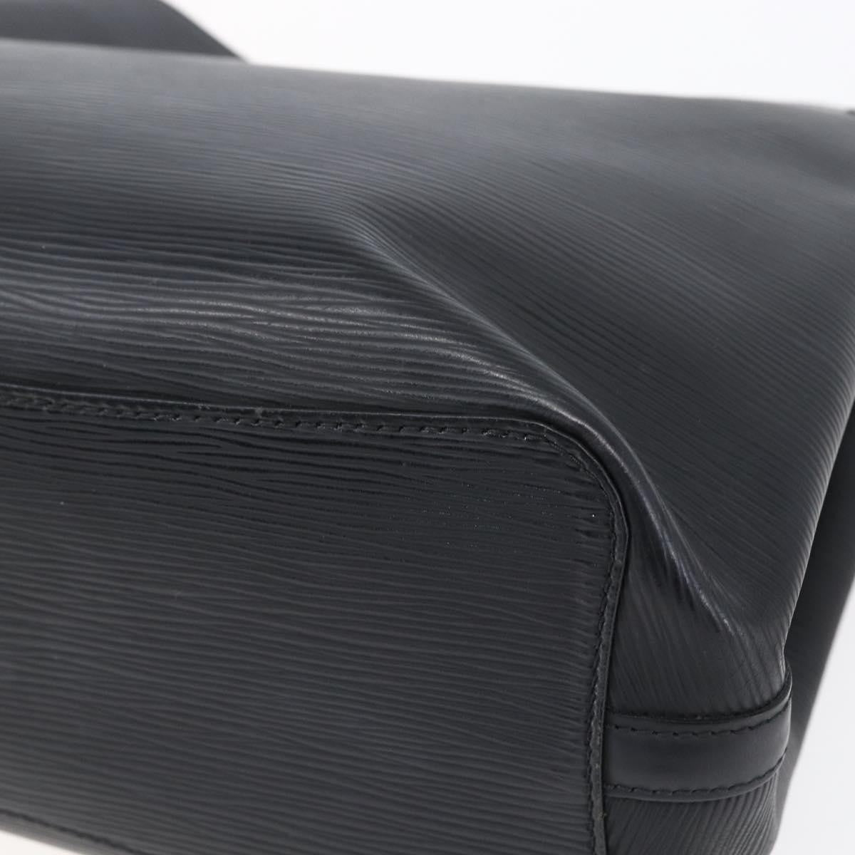 Louis Vuitton Mandara Handbag Epi Leather Black Leather Shoulder Bag Bag (Pre-Owned)