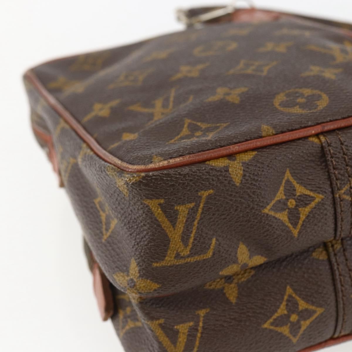 Louis Vuitton Amazone Bag Monogram Canvas Brown Canvas Shoulder Bag Bag (Pre-Owned)