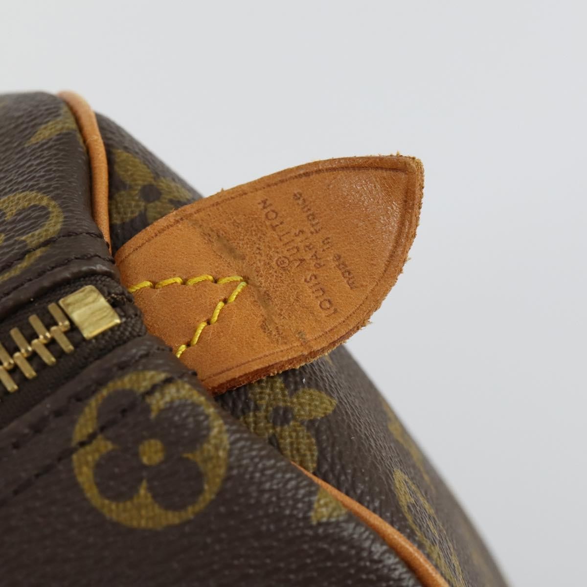 Louis Vuitton Keepall Bag Monogram Canvas Brown Canvas Travel Bag Bag (Pre-Owned)
