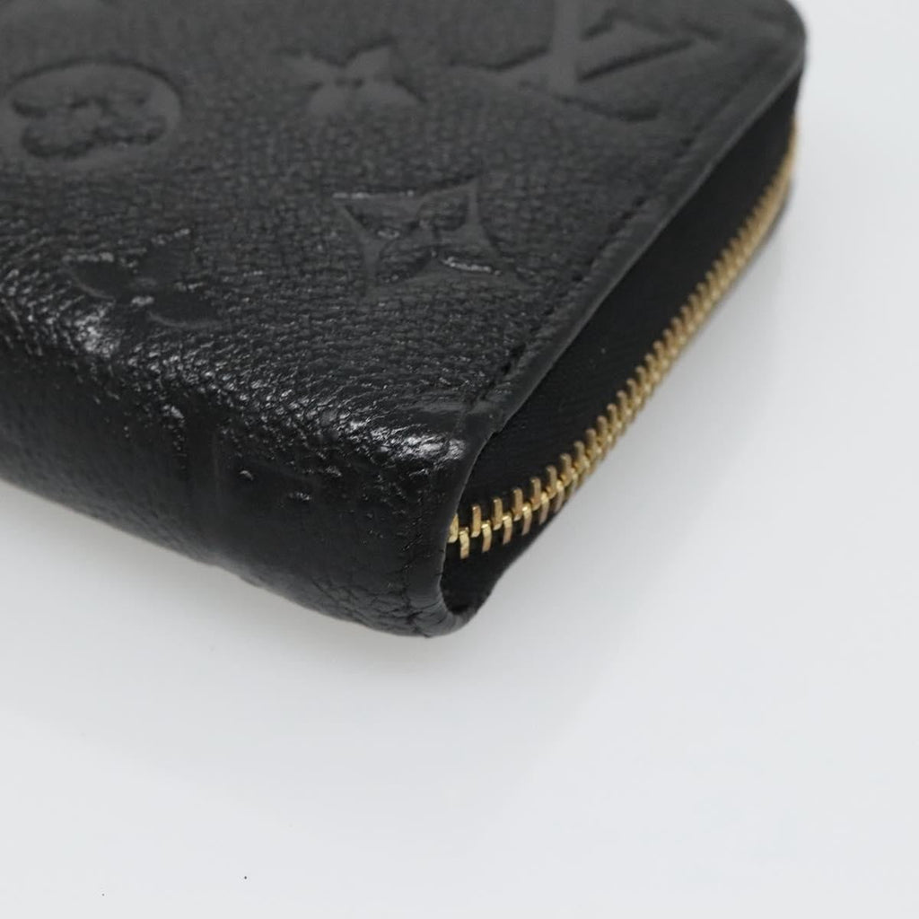 Louis Vuitton Portefeuille Zippy Monogramme Empreinte Monogramme Empreinte Black Leather Wallets Accessory (Pre-Owned)