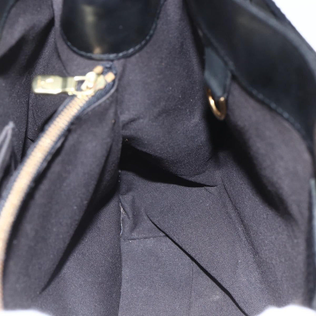 Louis Vuitton Mandara Handbag Epi Leather Black Leather Tote Bag Bag (Pre-Owned)