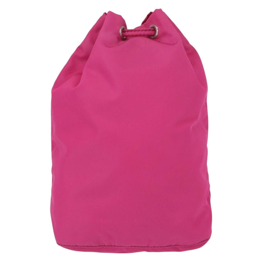 Prada Pochette Nylon Pink Nylon Clutche & Pouche Bag (Pre-Owned)