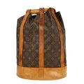 Louis Vuitton Randonnee Backpack Monogram Canvas Brown Canvas Shoulder Bag Bag (Pre-Owned)