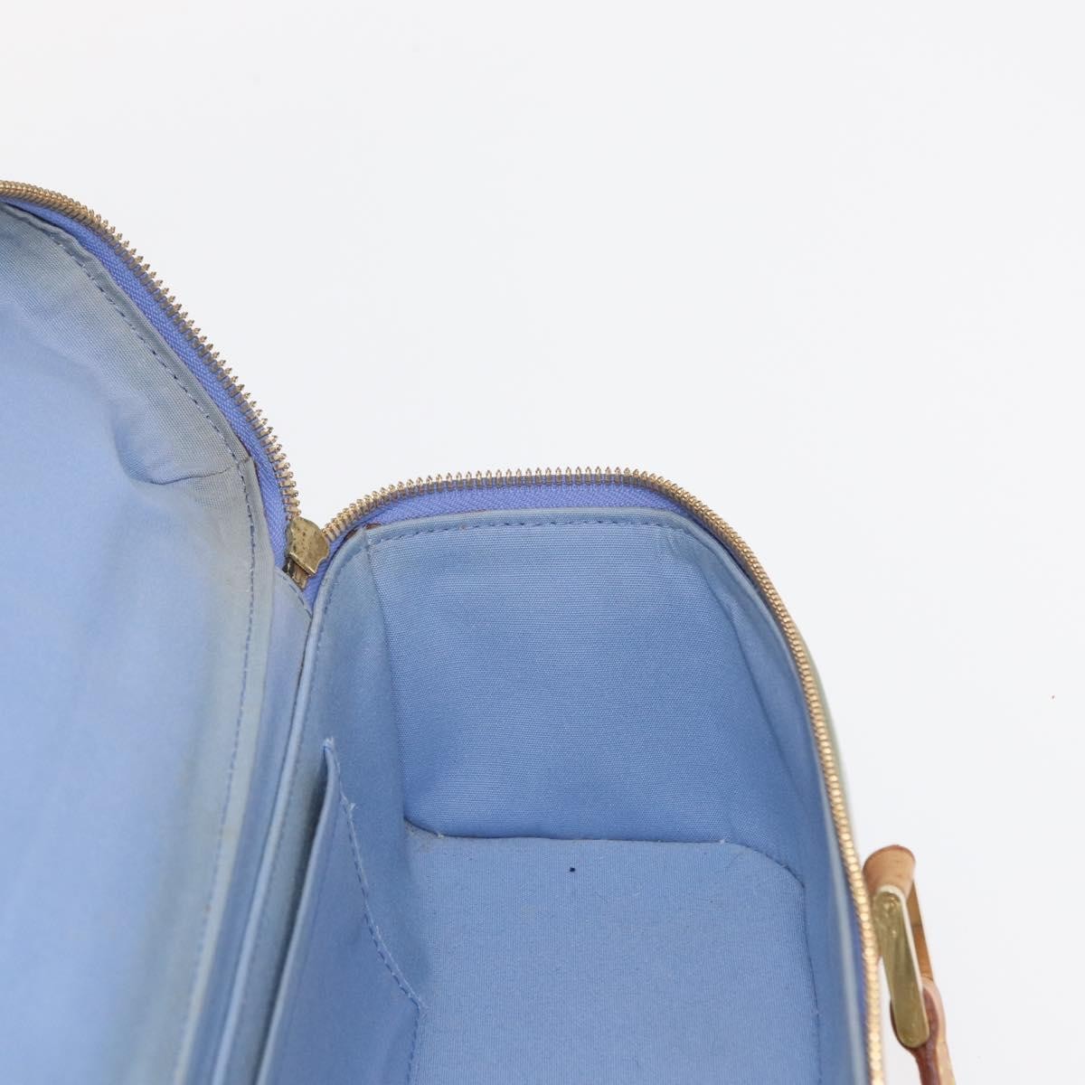 Louis Vuitton Sullivan Horizontal Bag Monogram Vernis Purple Patent_Leather Handbag (Pre-Owned)