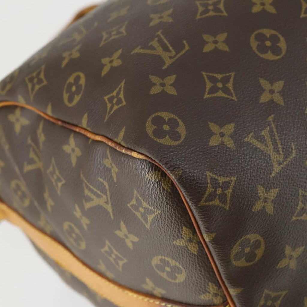 Louis Vuitton Keepall Bag Monogram Canvas Brown Canvas Travel Bag Bag (Pre-Owned)