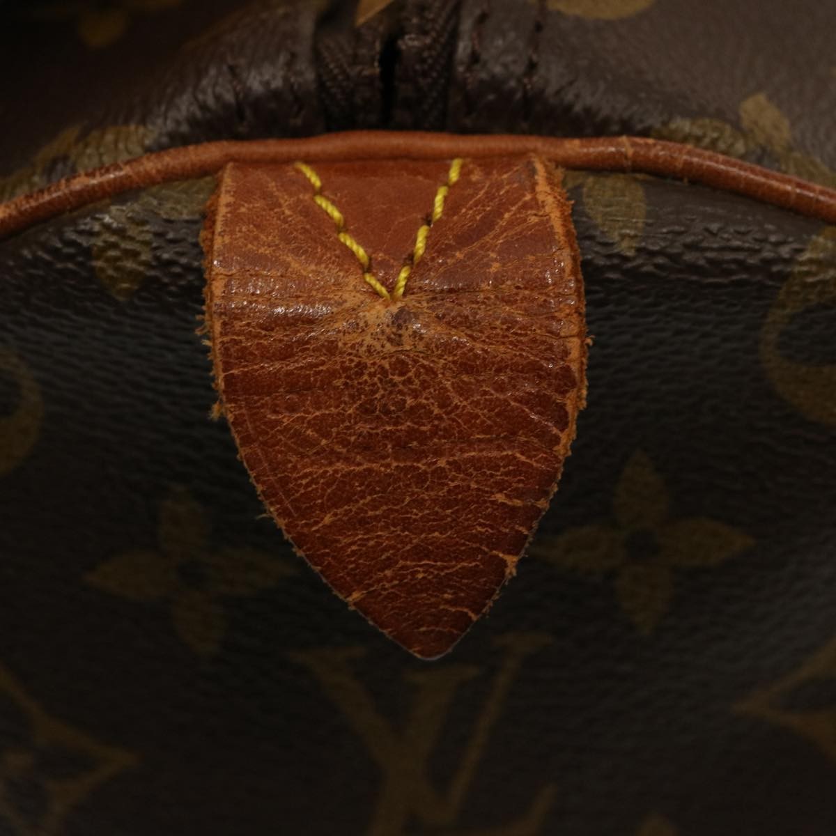 Louis Vuitton Keepall Bag Monogram Canvas Brown Canvas Travel Bag Bag (Pre-Owned)