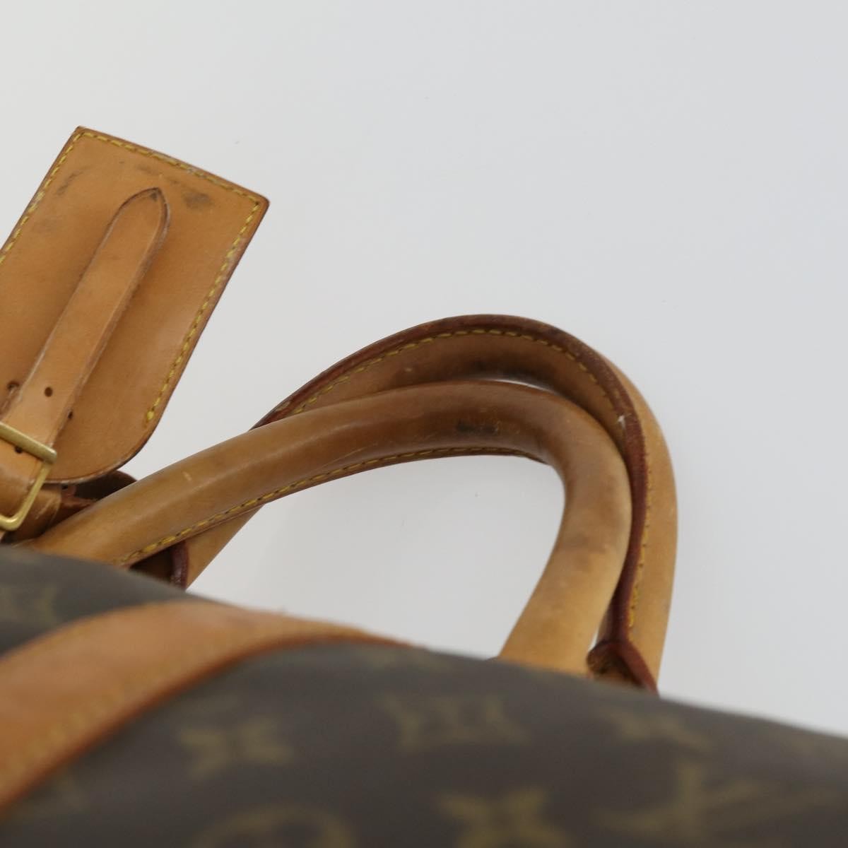 Louis Vuitton Keepall Bag Monogram Canvas Brown Canvas Travel Bag Bag (Pre-Owned)