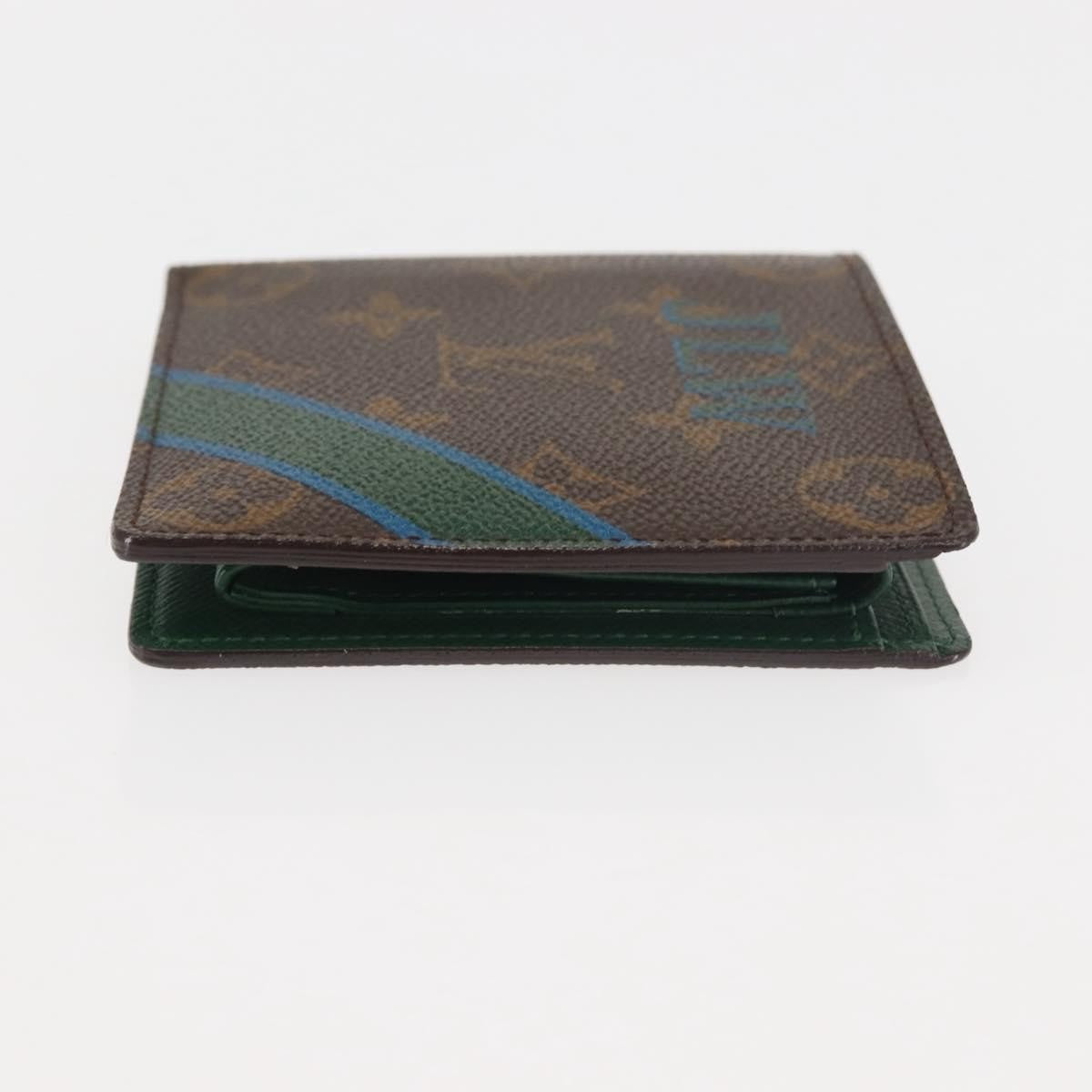 Louis Vuitton Marco Wallet Monogram Canvas Brown Canvas Wallets Accessory (Pre-Owned)