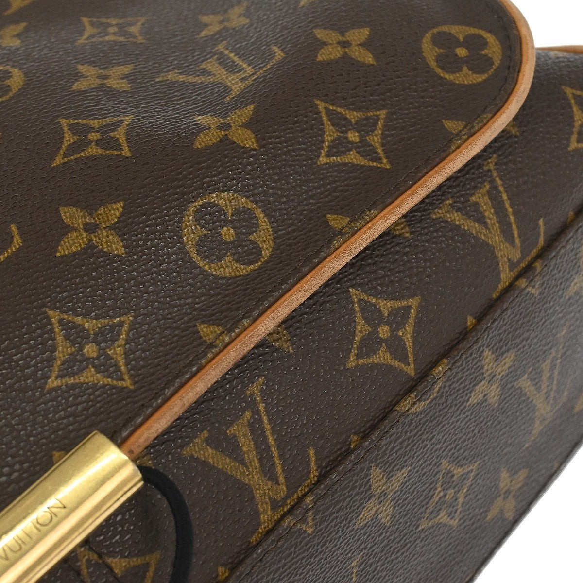 Louis Vuitton Abbesses Messenger Bag Monogram Canvas Brown Canvas Shoulder Bag Bag (Pre-Owned)