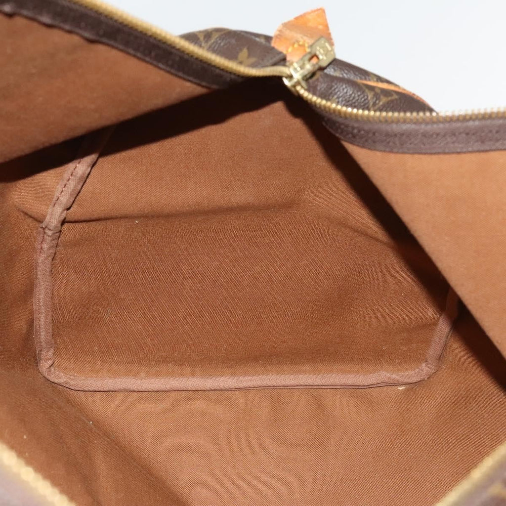 Louis Vuitton Keepall Bag Monogram Canvas Brown Canvas Travel Bag Bag (Pre-Owned)