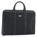 Burberry Black Label Business Bag Nylon Black Nylon Handbag (Pre-Owned)
