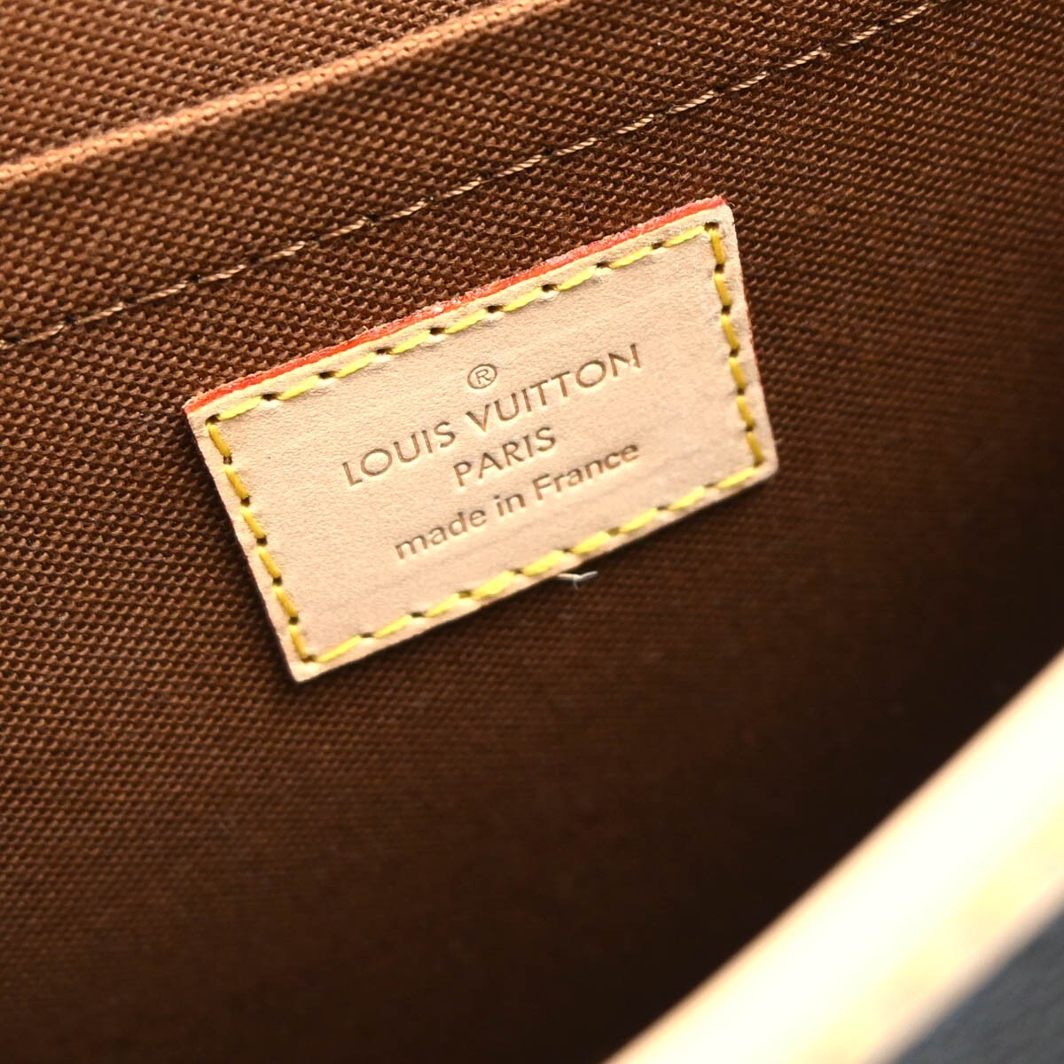 Louis Vuitton Sologne Handbag Monogram Canvas Brown Canvas Shoulder Bag Bag (Pre-Owned)
