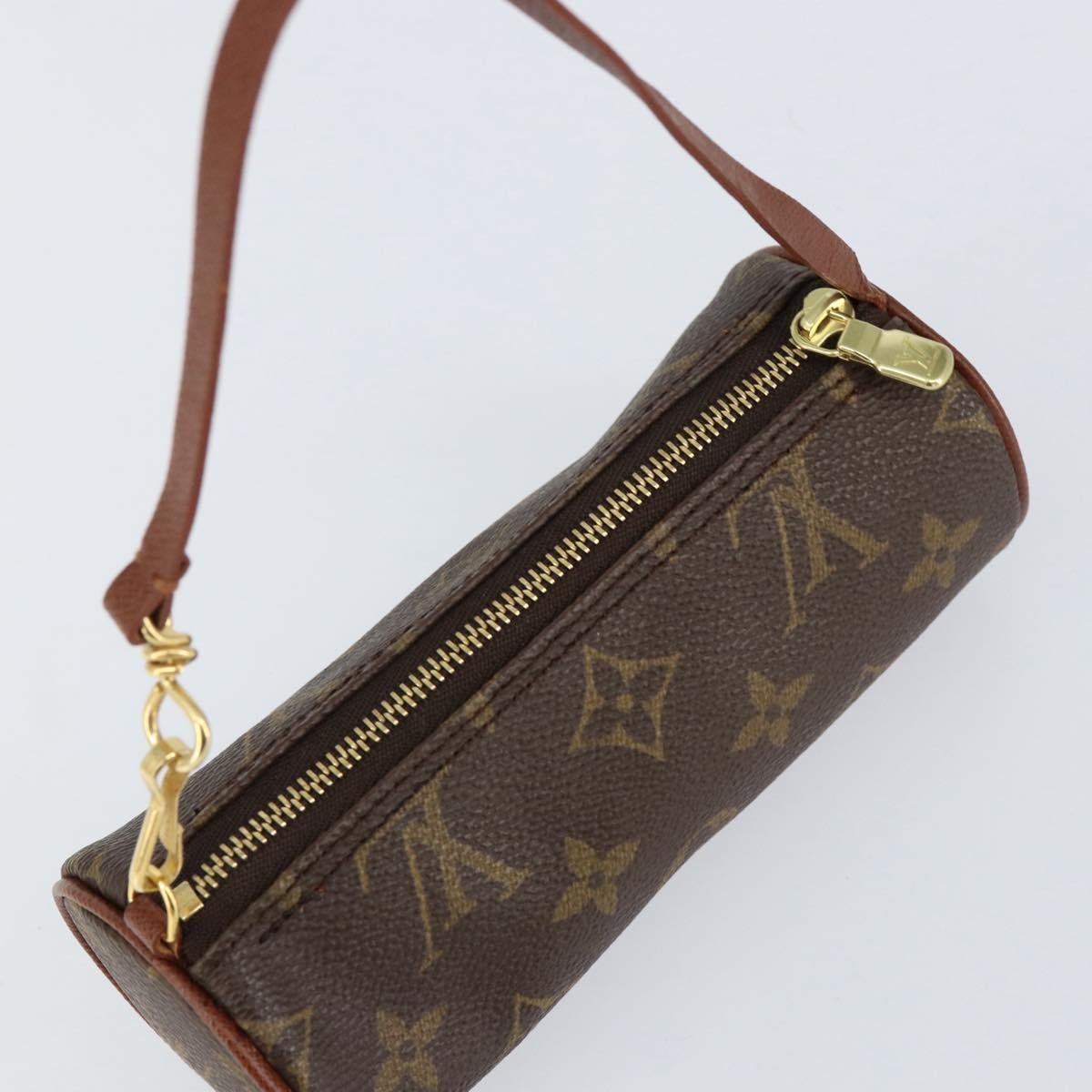 Louis Vuitton Papillon Pochette Monogram Canvas Brown Canvas Clutche & Pouche Bag (Pre-Owned)