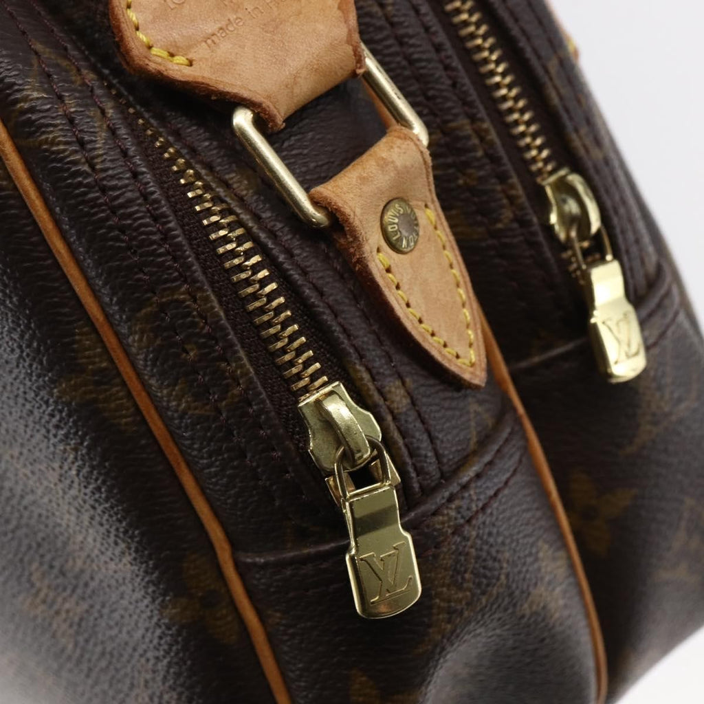Louis Vuitton Reporter Bag Monogram Canvas Brown Canvas Bag (Pre-Owned)