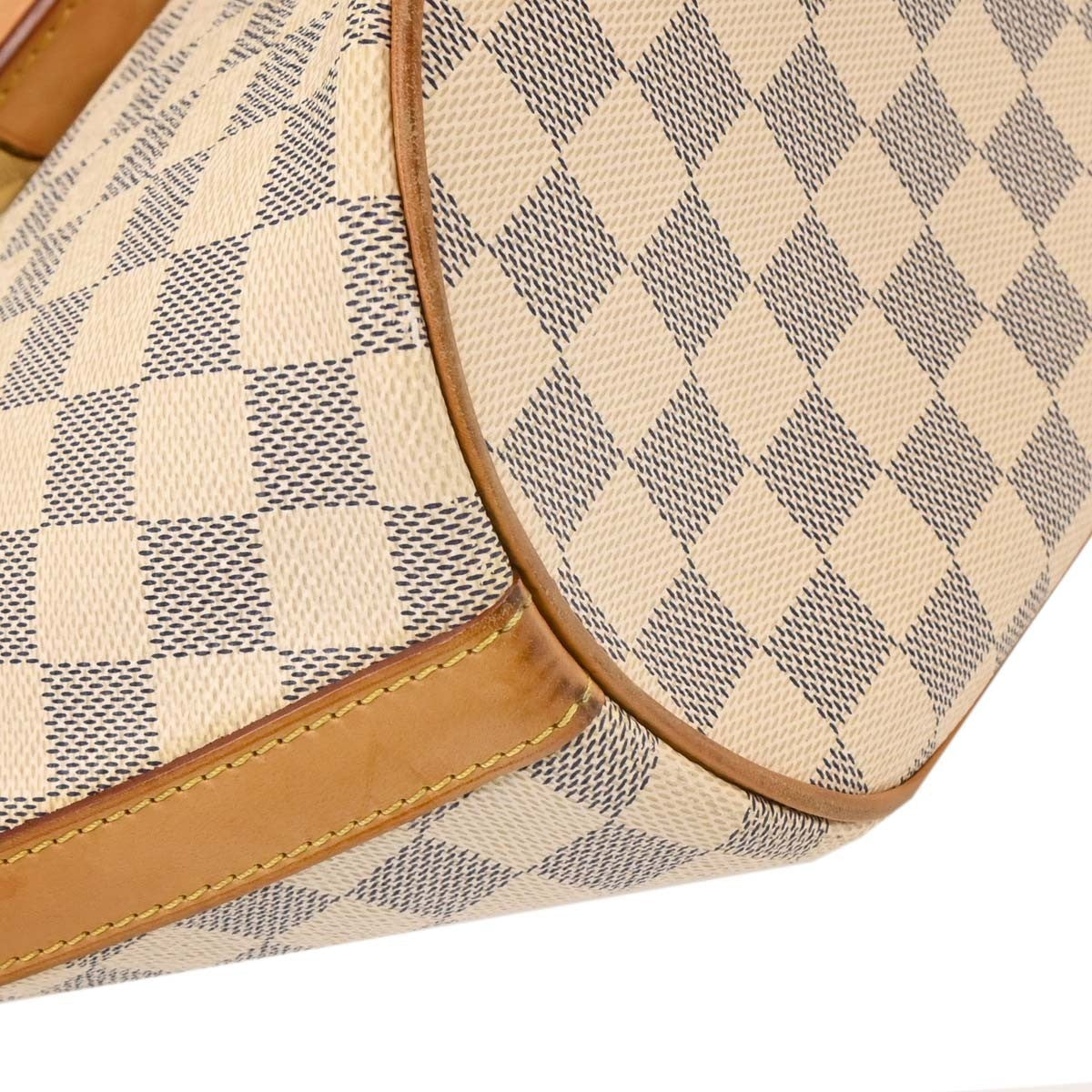 Louis Vuitton Pampelonne Handbag Damier White Canvas Tote Bag Bag (Pre-Owned)