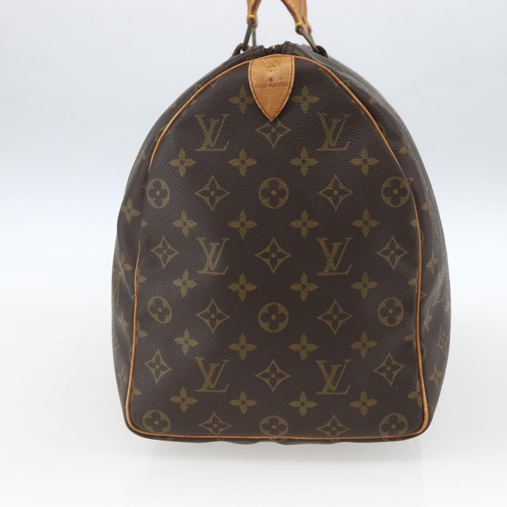 Louis Vuitton Keepall Bag Monogram Canvas Brown Canvas Travel Bag Bag (Pre-Owned)