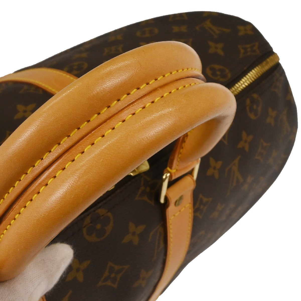 Louis Vuitton Keepall Bag Monogram Canvas Brown Canvas Travel Bag Bag (Pre-Owned)