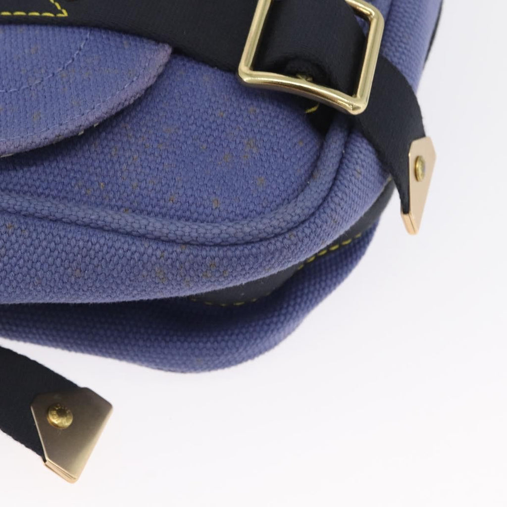 Louis Vuitton Antigua Besace Messenger Bag Canvas Blue Canvas Shoulder Bag Bag (Pre-Owned)