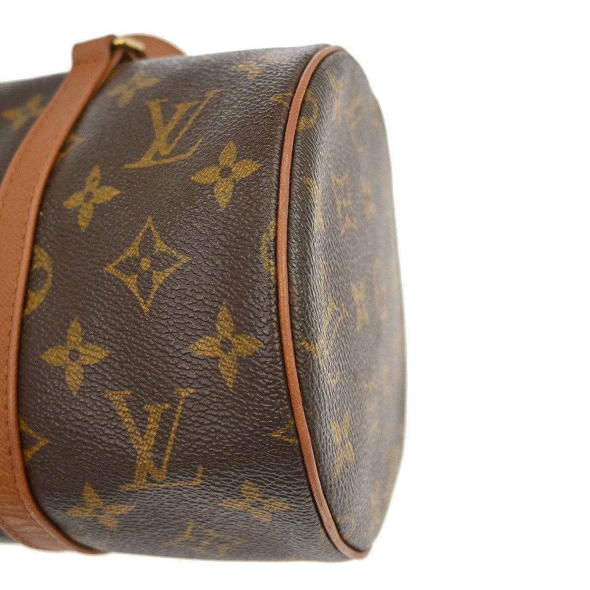 Louis Vuitton Papillon Handbag Monogram Canvas Brown Canvas Handbag (Pre-Owned)