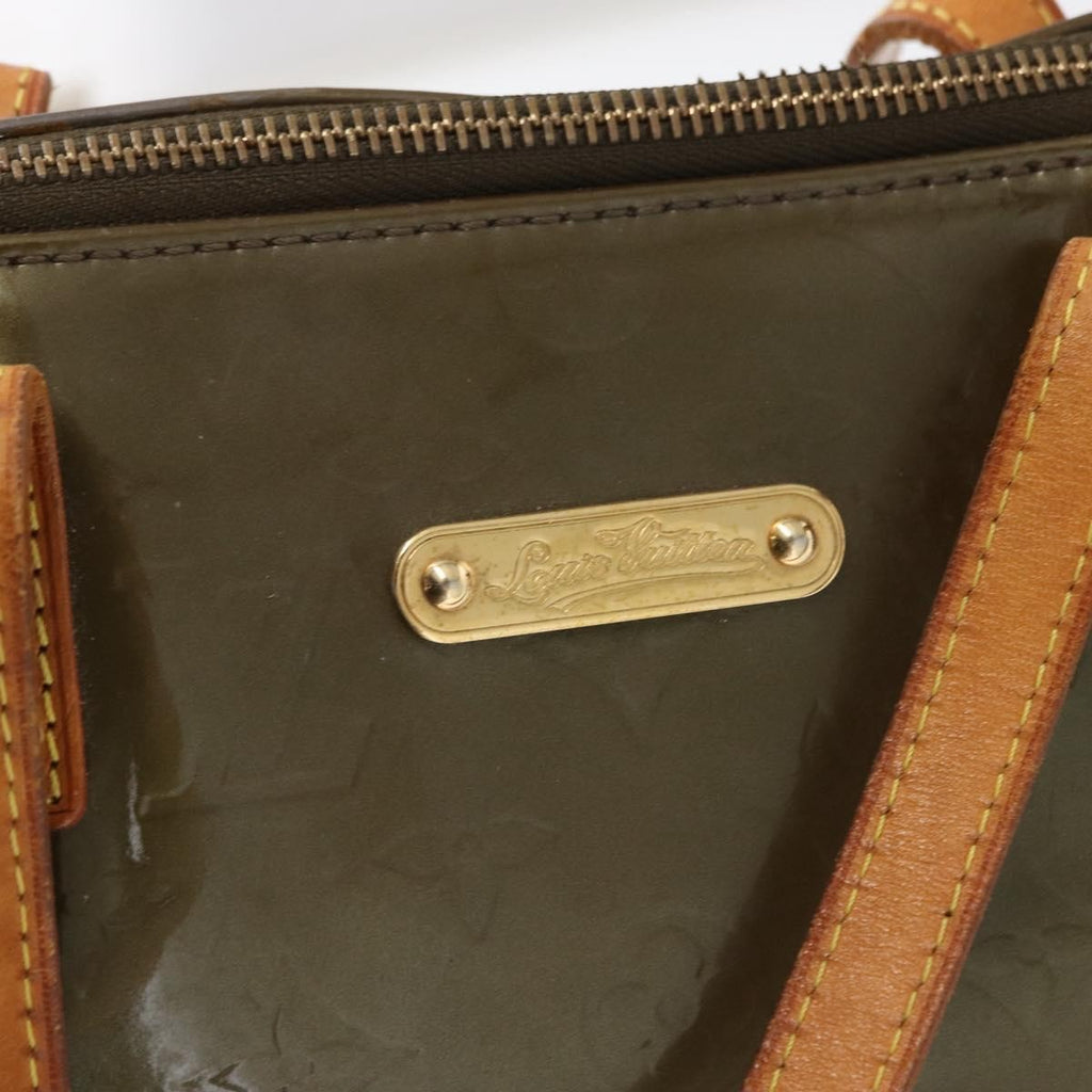 Louis Vuitton Bellevue Handbag Monogram Vernis Brown Patent_Leather Tote Bag Bag (Pre-Owned)