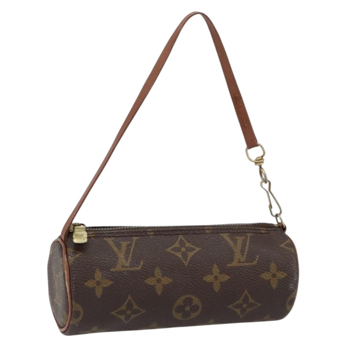 Louis Vuitton Papillon Pochette Monogram Canvas Brown Canvas Clutche & Pouche Bag (Pre-Owned)