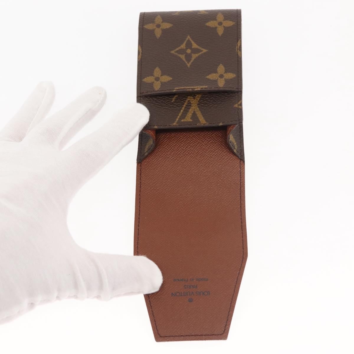 Louis Vuitton Etui Cigarette Case Monogram Canvas Brown Canvas Accessory (Pre-Owned)