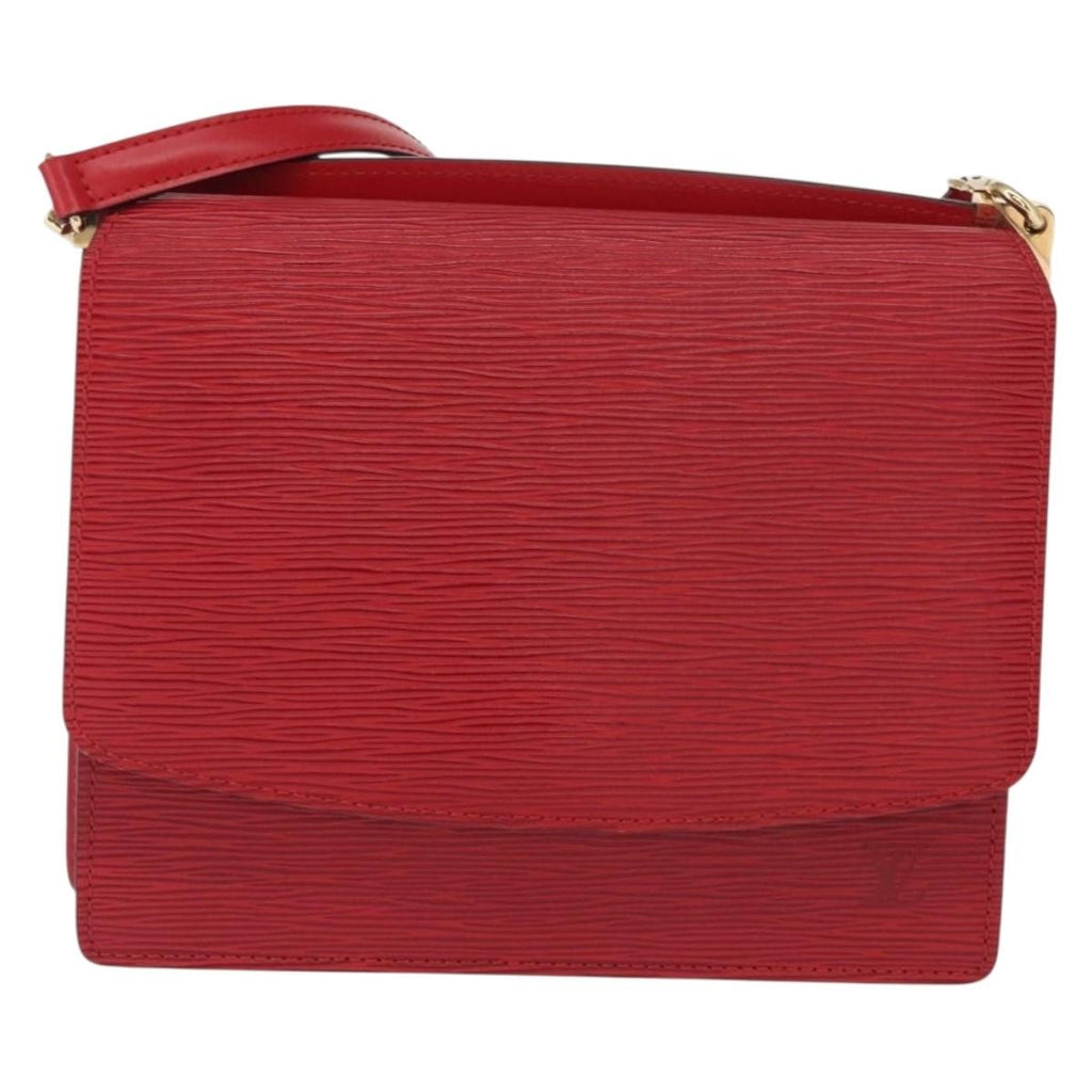 Louis Vuitton Grenelle Shoulder Bag Epi Leather Red Leather Shoulder Bag Bag (Pre-Owned)